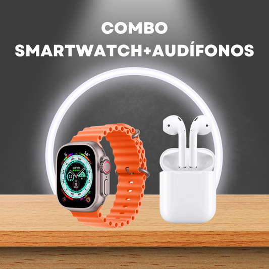 COMBO SMARTWATCH + AUDÍFONOS